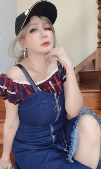Red checkered Top