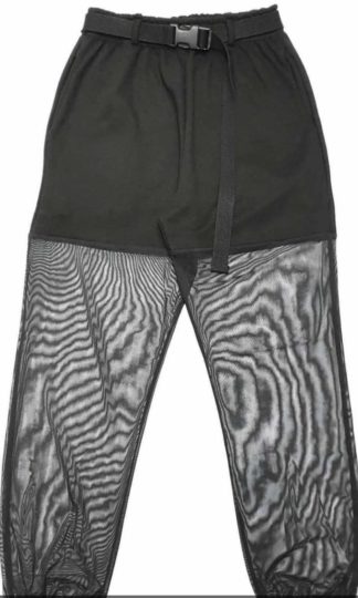 Pre-order: Black Mesh Dancing Trousers
