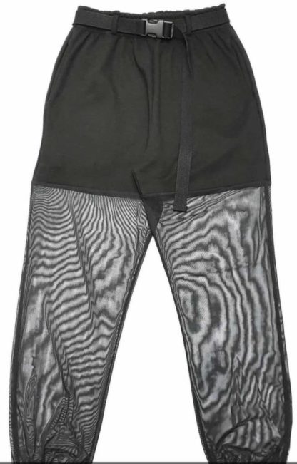 Pre-order: Black Mesh Dancing Trousers